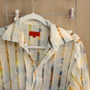 MAXX H, vintage button down shirt, super unique